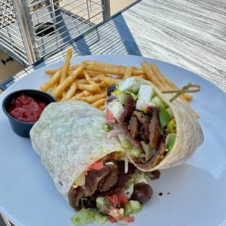 Greek Salad Wrap
