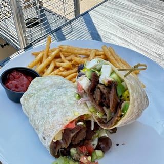 Greek Salad Wrap