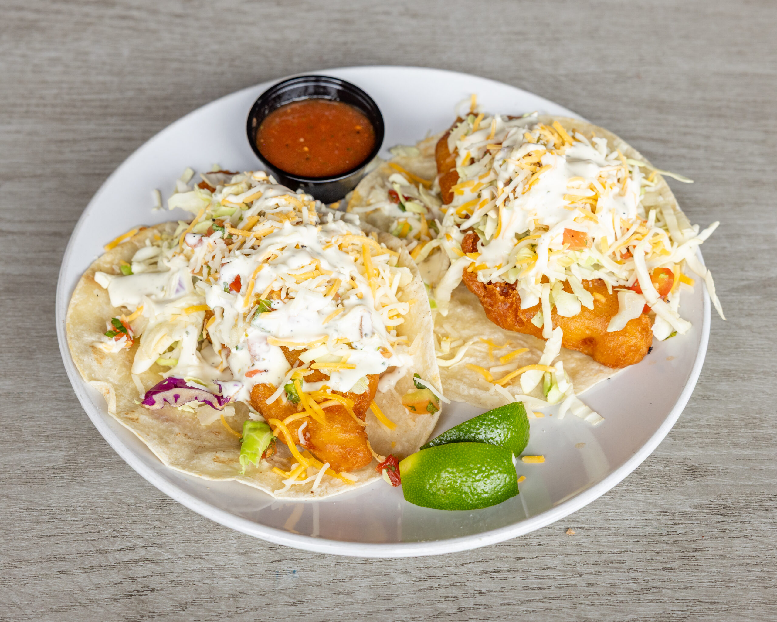 Battered Fish Taco