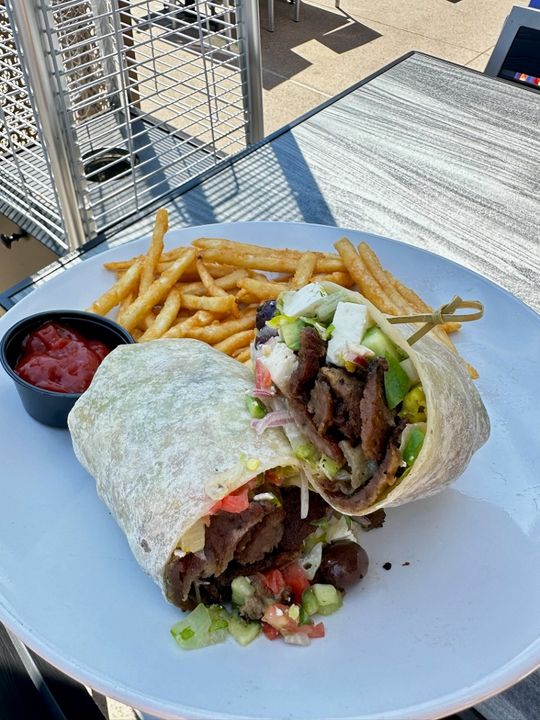 Greek Salad Wrap